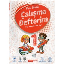 Fenomen Yayıncılık Kırmızı Beyaz 1.sınıf Çalışma Defeterim