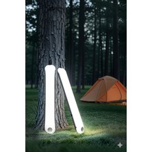 Cyz Bilişim LED Güneş Enerjili Şişirilebilir Tüp Işık 4000MAH Outdoor 24 Saat Kamp & Acil Durum Işığı