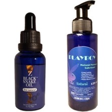 Xlante Süper Black Snake Erkekler Için For Men Playboy Natural Personal Lubricant 125 ml