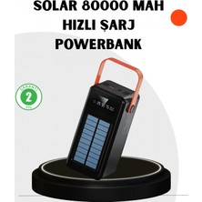 Narnuga Powerbank Hızlı Şarj Solar Güneş Enerjili Çok Girişli