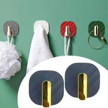 Shopwave Dila 2li Yapışkanlı Retro Askılık Dolap Kapak Kulpu Gri (5047) 115524