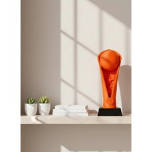 Shopwave Dila 23CM Turuncu Basketbol Kupa Biblo Modern Ödül Dekor Ürünü 115524