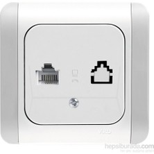 Viko Kardelen Beyaz Tekli Nümeris Kordonlu Cat3-Beyaz 💥 Çok Uygun Kampanya Fiyatı