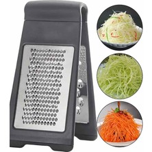 Gampus Paslanmaz Pratik Rende Portatif Tasarım Rende Plastik Hazneli Mini Rende