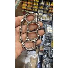 Askerlik Paketi Kemik Desenli Muşta Gümüş-Gold