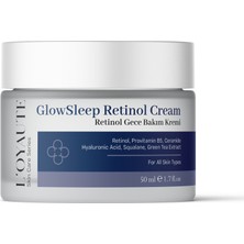 Glowsleep Retinol Yaşlanma Karşıtı Yenileyici Nemlendirici Gece Yüz Kremi 50 ml