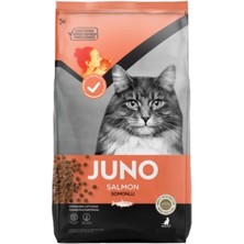 Juno Somonlu ve Pirinçli Kısırlaştırılmış Yetişkin Kedi Maması 15 kg