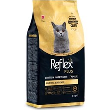 Reflex Plus British Shorthair Tavuklu ve Kızılcıklı Yetişkin Kedi Maması 8 kg