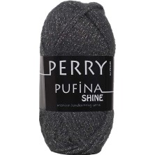 Ritzz Perry Pufina Shine Simli Füme - Gümüş Sim