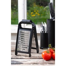 Gampus Paslanmaz Çelik Rende Portatif Tasarım Hazneli Rende Pratik