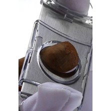 Gampus Puro Kesme Makası, Puro Giyotini Profesyonel Parmağa Takılan Puro Makası Metal