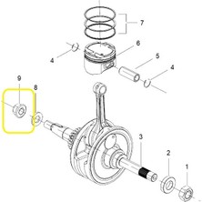 Barossa ADV125 Varyatör Somunu