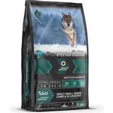 Pro Performance Small Kuzu Etli ve Yaban Mersinli Küçük Irk Yetişkin Köpek Maması 12 kg