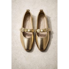 My Dream Slipcat Günlük Kadın Babet Ayarlanabilir Tokalı Hafif Rahat Ayakkabı