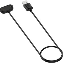 Guleron Amazfit Bip 3 - Amazfit Bip 3 Pro Uyumlu Manyetik USB Şarj Kablosu