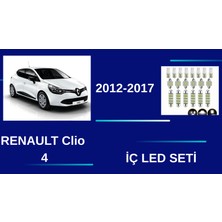 Tvs Renault Clio 4 LED Iç Aydınlatma Seti Beyaz