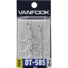 Vanfook DT-58S Treble Mh Silver Üçlü Iğne