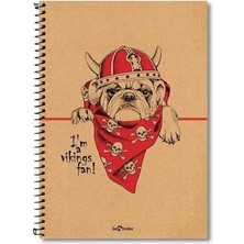 Storemax A4 Defter Düz 200 Syf Köpek Eco