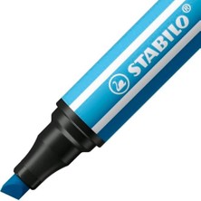 Storemax Pen 68 Max Arty - Keçe Uçlu Boya Kalemi, Kalın Kama Uçlu - 12'li Paket - Çeşitli Renkler