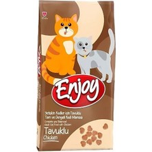 Enjoy Tavuklu Yetişkin Kedi Maması 15 kg