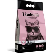 Lindocat Prestige Bebek Pudralı Ince Taneli Kedi Kumu 1 Adet 10 Lt