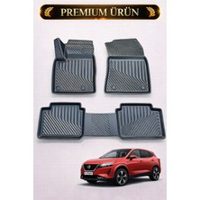 Black Gold Qashqai E-Power 2022+ Uyumlu 3D Oto Paspas Premium