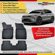 Skoda Elroq Paspas Araca Özel 2024 Sonrası Derin Havuzlu Bosse North Serisi