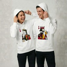 Poupee Sevgililer Günü Kombini Sweatshirt, Sevgiliye Hediye, 14 Şubat Hediye Fikri, Tek Fiyatıdır