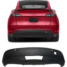Ramm Tesla Model Y Arka Tampon Alt Kısım - Araç Rengine Boyanır - Boyasız