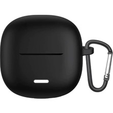 Guleron Xiaomi Redmi Buds 6 Lite Uyumlu Silikon Kılıf+Kanca