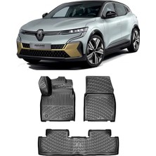 BTM Otomotiv Renault Megane E-Tech 2022- Btm 3D Havuzlu Paspas