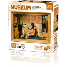 Ks Games The Obsequies Of An Egyptian Cat 1000 Parça Puzzle