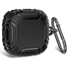 Guleron Galaxy Buds Live - Buds Fe Uyumlu Darbe Emici Sert Silikon+ Askılık