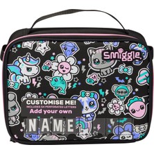 Smiggle Trailblazer Oblong Attach Id Siyah Karışık Beslenme Çantası