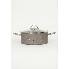 Mehtap Derin Granit Tencere 22CM Plus