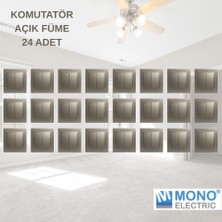 Mono Komütatör Anahtar - Açık Füme