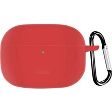 Guleron Vivo Tws 2e Için Darbeye Dayanıklı Silikon Koruyucu Kılıf+Kanca