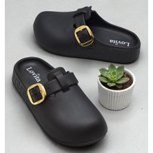 Ispartalılar 303 Rahat Ortopedik Taban Günlük Kadın Terlik Önü Kapalı Eva Kadın Terlik