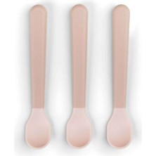 Done By Deer Done by Deer - Foodie - 3'lü Mama Kaşık Seti - Pembe