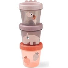 Done By Deer Done by Deer - Ozzo - 3'lü Atıştırmalık Kabı - Pembe