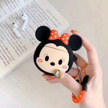 Guleron Apple Airpodss Pro 3. Nesil (2025) Uyumlu Figürlü Silikon Kılıf Anahtarlıklı Kılıf