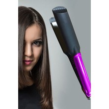 Gampus Seramik Kaplı Pembe Detay Saç Düzleştirici Mükemmel Pürüzsüz Saç Düzleştiirme Dp-08