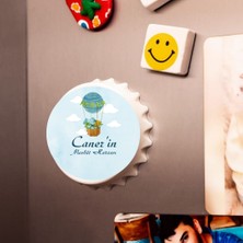 Hediye Vakti Kişiye Özel Erkek Bebek Mevlüt Hatırası Açacak Magnet – Balon Temalı Buzdolabı Açacağı (10 Adet)