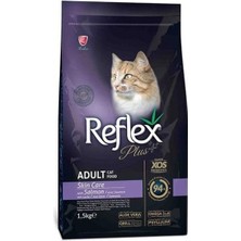 Reflex Plus Skin Care Somonlu Yetişkin Kedi Maması 1.5 kg