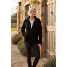 Alblanc Kadın Dik Yaka Tam Fermuarlı Cepli Polar Sweatshirt