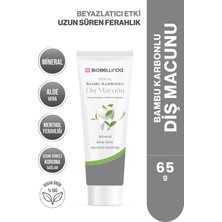 BioBellinda Doğal Bambu Karbonlu Dişlerinizi Pak Beyazlatan Diş Macunu 65 G