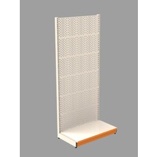 Rafburada Hırdavat Rafı (Ekonomik) Duvar Ünitesi - Beyaz-40x75 cm