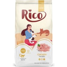 Rico Tavuklu Kısırlaştırılmış Yetişkin Kedi Maması 15 kg