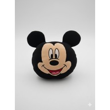 Babytex Mickey Mouse Dekoratif Yastık 25 cm Bebek Odası Çocuk Odası Oyuncak