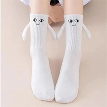 Carnaval Socks El Ele Tutuşan Çift Çorabı
